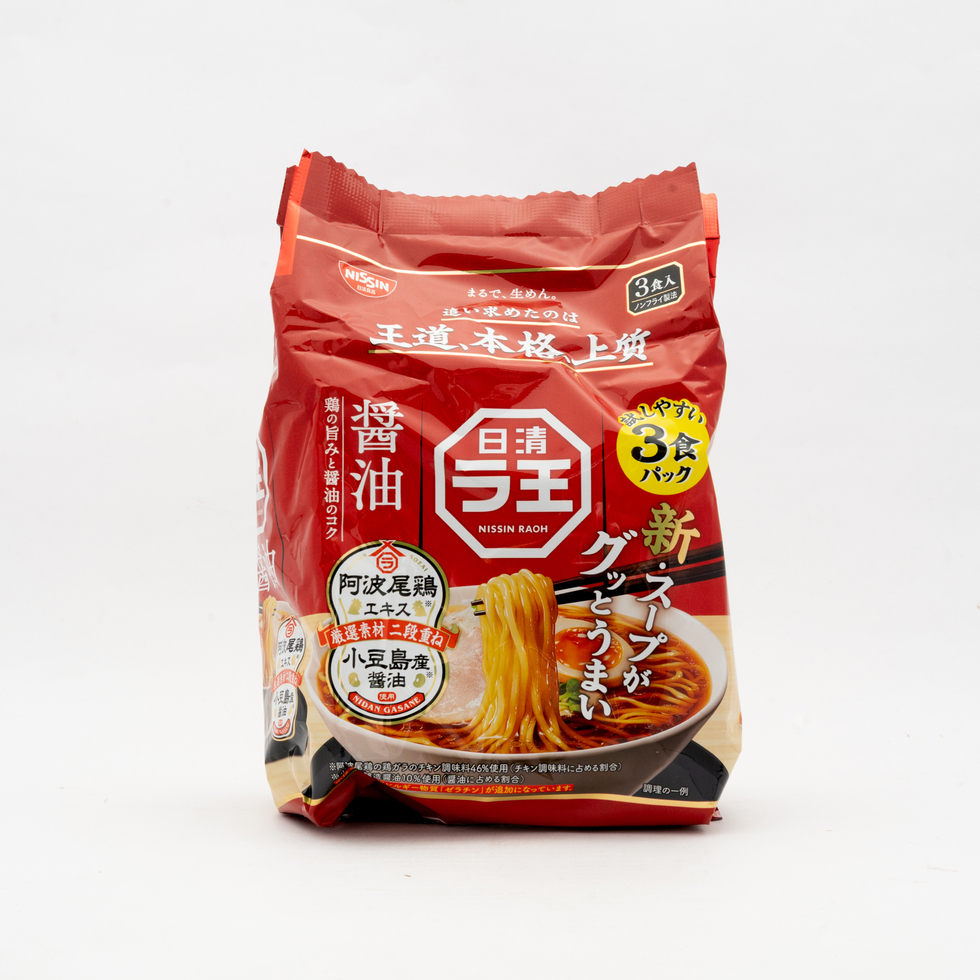 Nissin Raoh Soy Sauce Ramen 3 Packs
