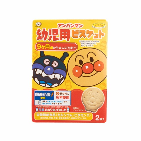 Fujiya Anpanman Toddler Biscuits 84g