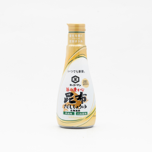 キッコーマン いつでも新鮮旨み豊かな昆布しょうゆ200ml