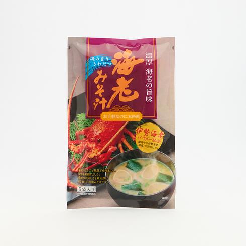 Tohno Shrimp Miso Soup (Contains Japanese Spiny Lobster Powder) 6P
