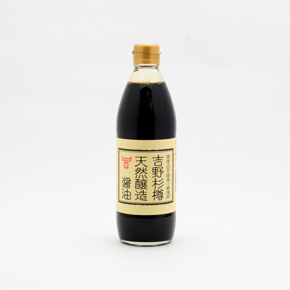 Fundokin Yoshino Cedar Barrel Naturally Brewed Soy Sauce 500ml bottle