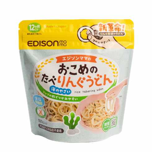 Edison Mama Ring Udon (Kelp) 100g