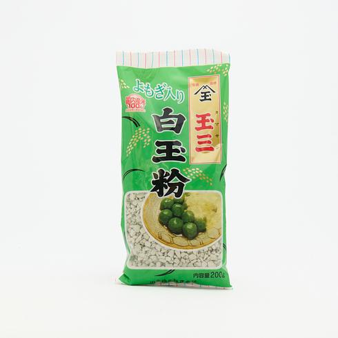 Tamasan Yomogi Shiratamako (Mugwort Glutinous Rice Flour) 200g