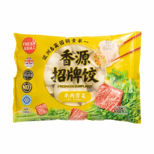 FRESHASIA Beef & Celery Dumplings 400g