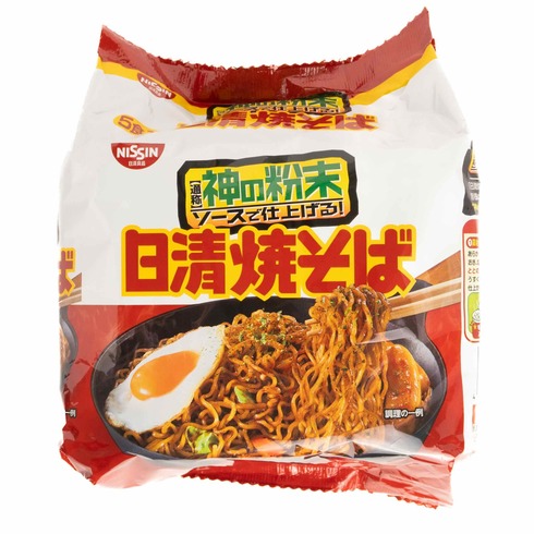 日清 炒麵 5包裝