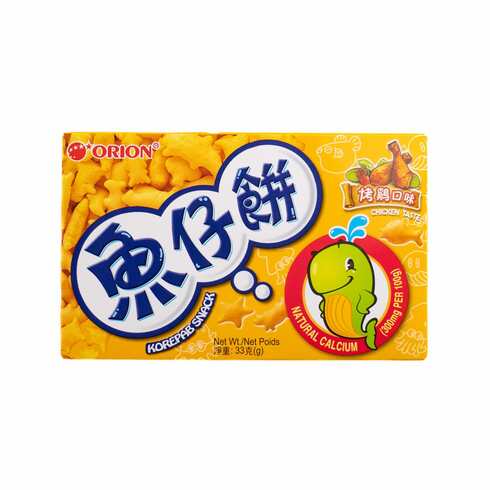 EDO Orion Korepab Snack Chicken Flavour / EDO東洋 魚仔餅 (烤雞味) 33g 