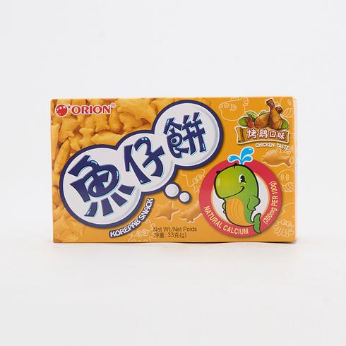 EDO東洋 魚仔餅 (烤雞味) 33克