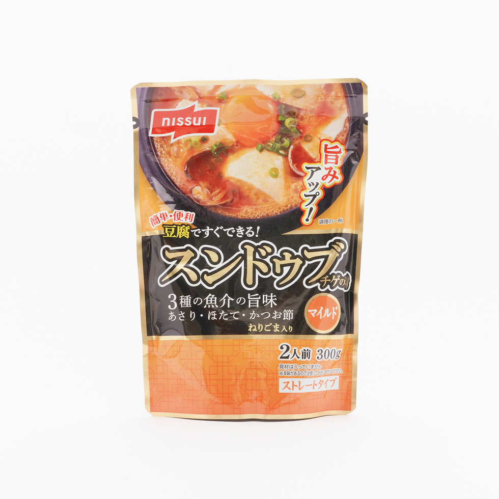 Nissui Sundubu Jjigae (Korean Tofu Stew) Base Mild 300g