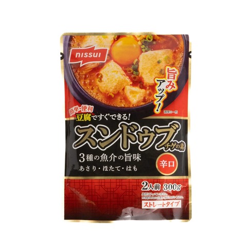 ニッスイ スンドゥブチゲの素 辛口 300g