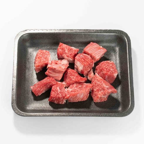 WASO厳選 プレミアムA5鹿児島県産黒毛和牛 肩ロース 煮込み用 200-210g