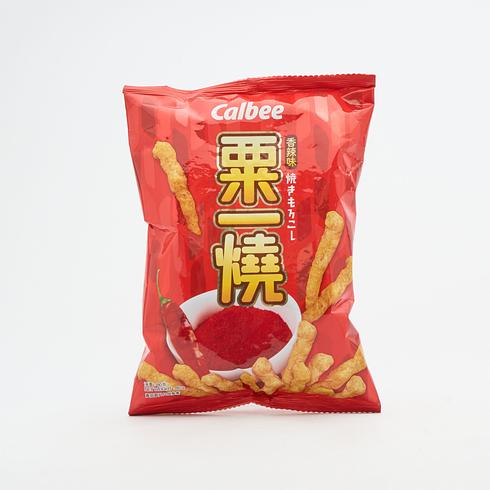 カルビー 粟一焼 焼きもろこし スパイシー 80g