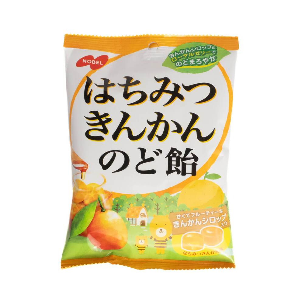 Nobel Honey & Kumquat Herbal Throat Drops – 110g
