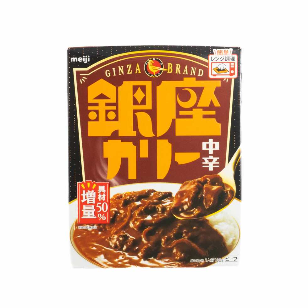 Meiji Ginza Curry Medium Hot 180g