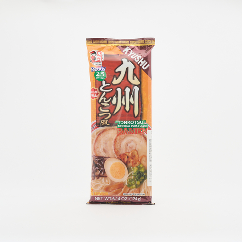 Itsuki Animal Free Kyushu Style Tonkotsu Pork Stock Flavoured Ramen Noodles 174g 2 Servings