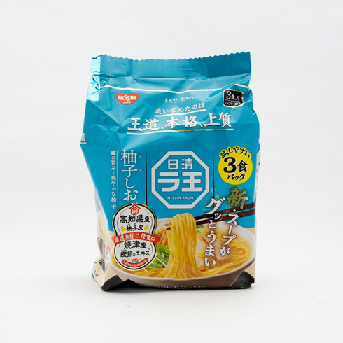 日清 ラ王 柚子しお 3食パック