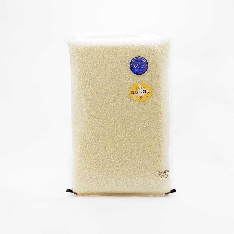 WASO嚴選直進口 北海道產七星 無洗米 5kg