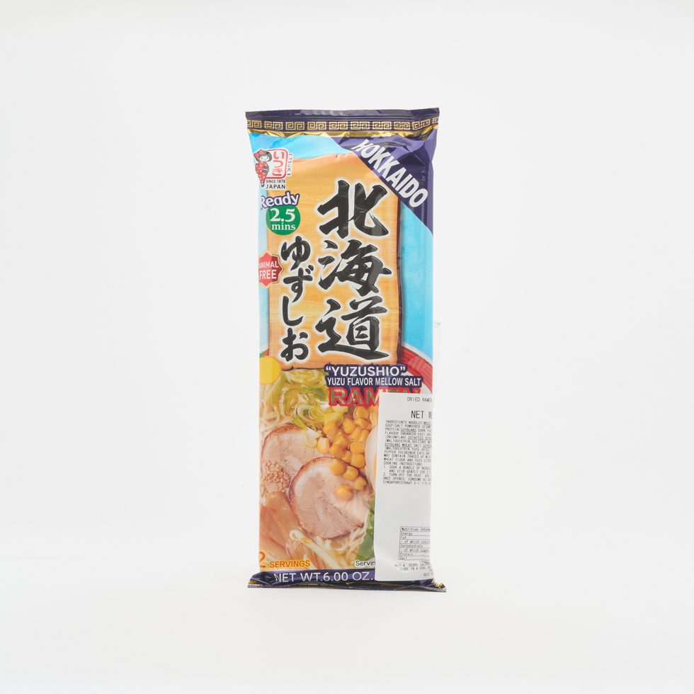 五木 北海道ゆずしおラーメン 170g 2人前