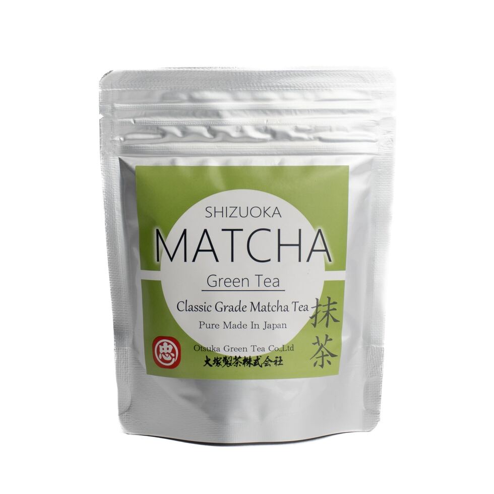 Shizuoka Matcha – Classic Grade Green Tea Powder (Aluminium Pack, 30g)