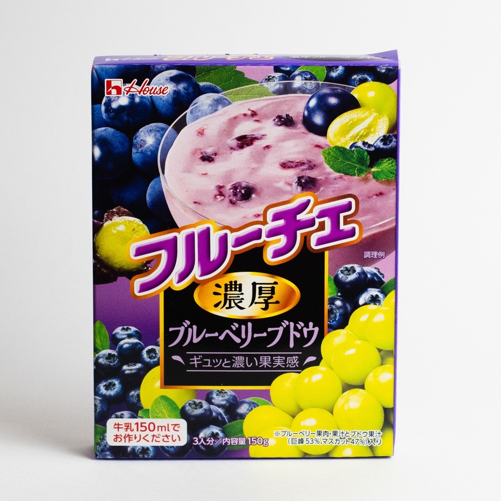 【Best Before:30/07/2025】House Fruiche Rich Blueberry & Grape 150g