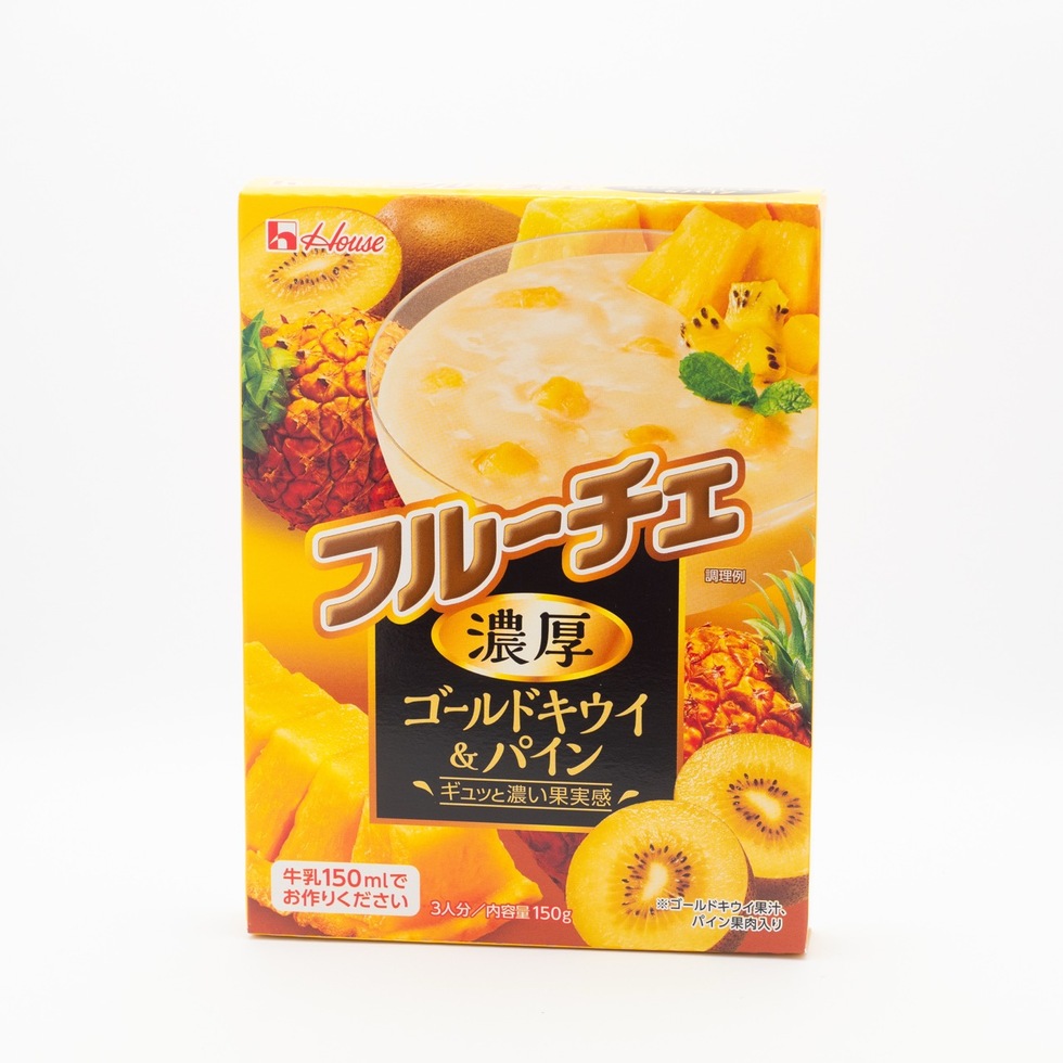 【Best Before:30/07/2025】House Fruiche Rich Gold Kiwi & Pine 150g