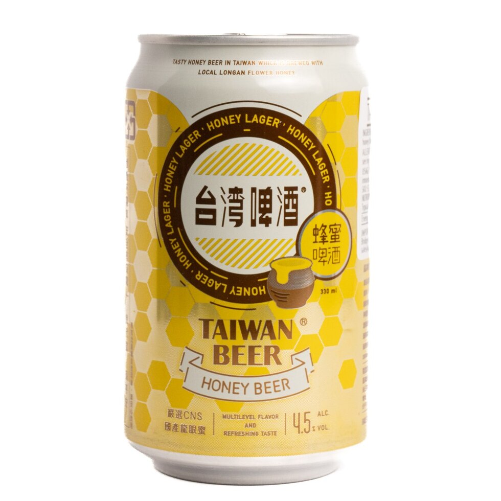 Taiwan Beer Honey Lager / 台灣啤酒 蜂蜜啤酒 330ml 4.5% 