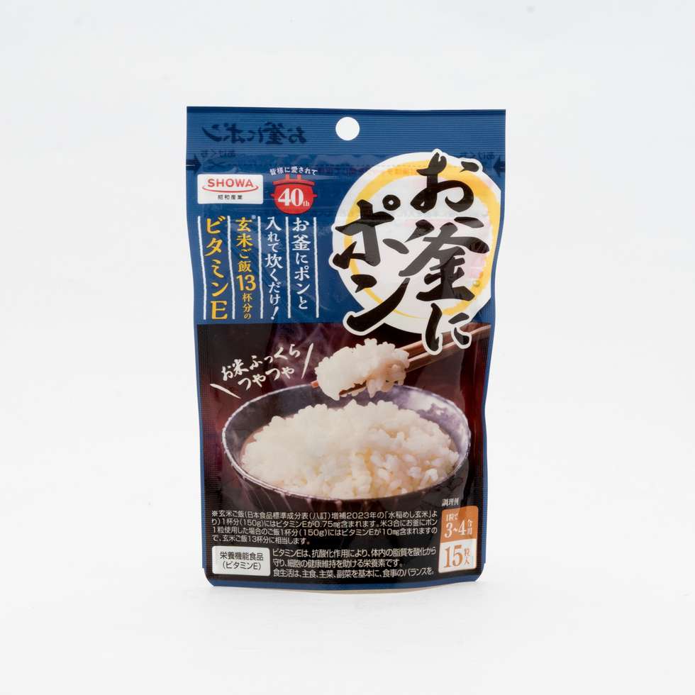 Showa Okama ni Pon (Rice Quality Booster Tablets) – 15 Pieces