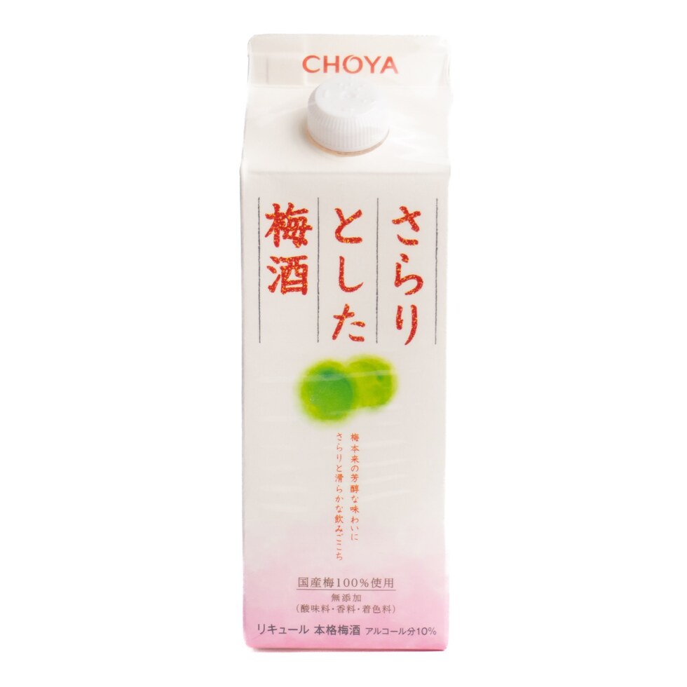 CHOYA Sarari Umeshu – Light Plum Wine 500ml (Paper Carton)