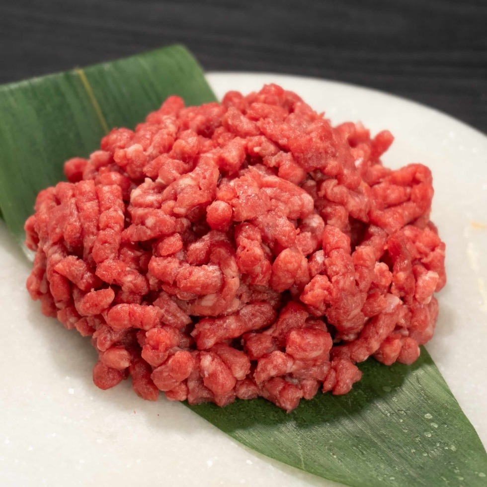Homemade Wagyu Minced Beef (Double-Ground) by Fumiya Kase (a Michelin-Starred Chef-owner) 200-210g 