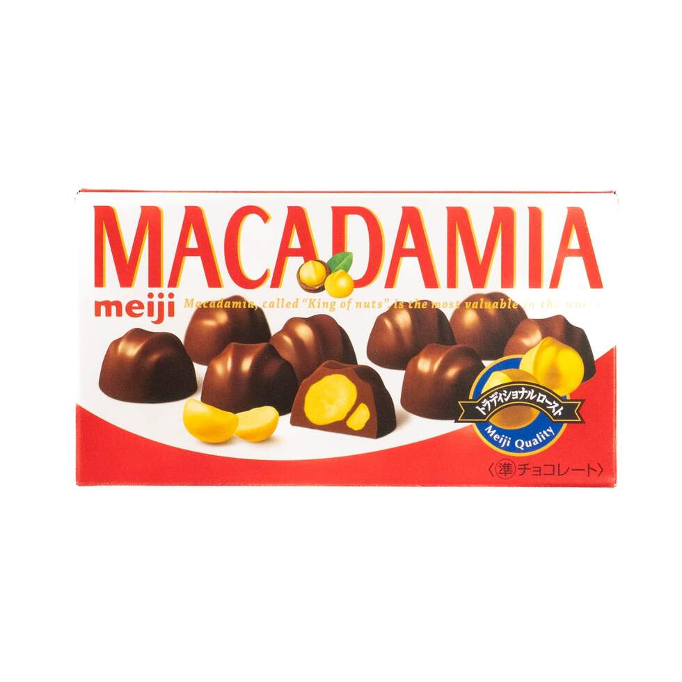 【Best Before:31/08/2025】Meiji Macadamia Chocolate 9 pieces