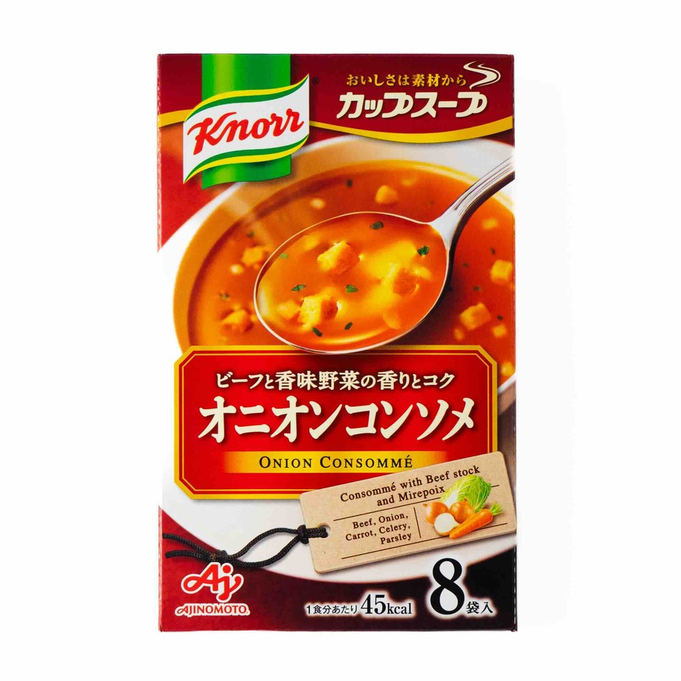 【Best Before:31/08/2025】Knorr Cup Soup Onion Consommé 8pc