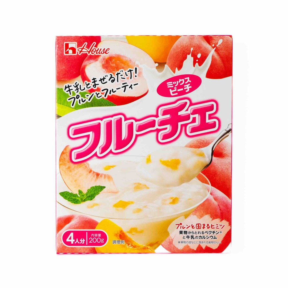 【Best Before:31/08/2025】House Fruche Mixed Peach 200g