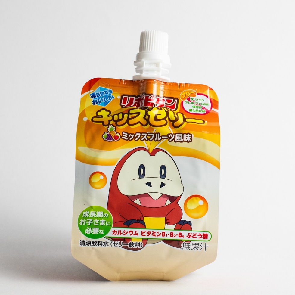 【賞味期限:2025年08月31日】大正製薬 リポビタンキッズゼリーミックスフルーツ味 125m
