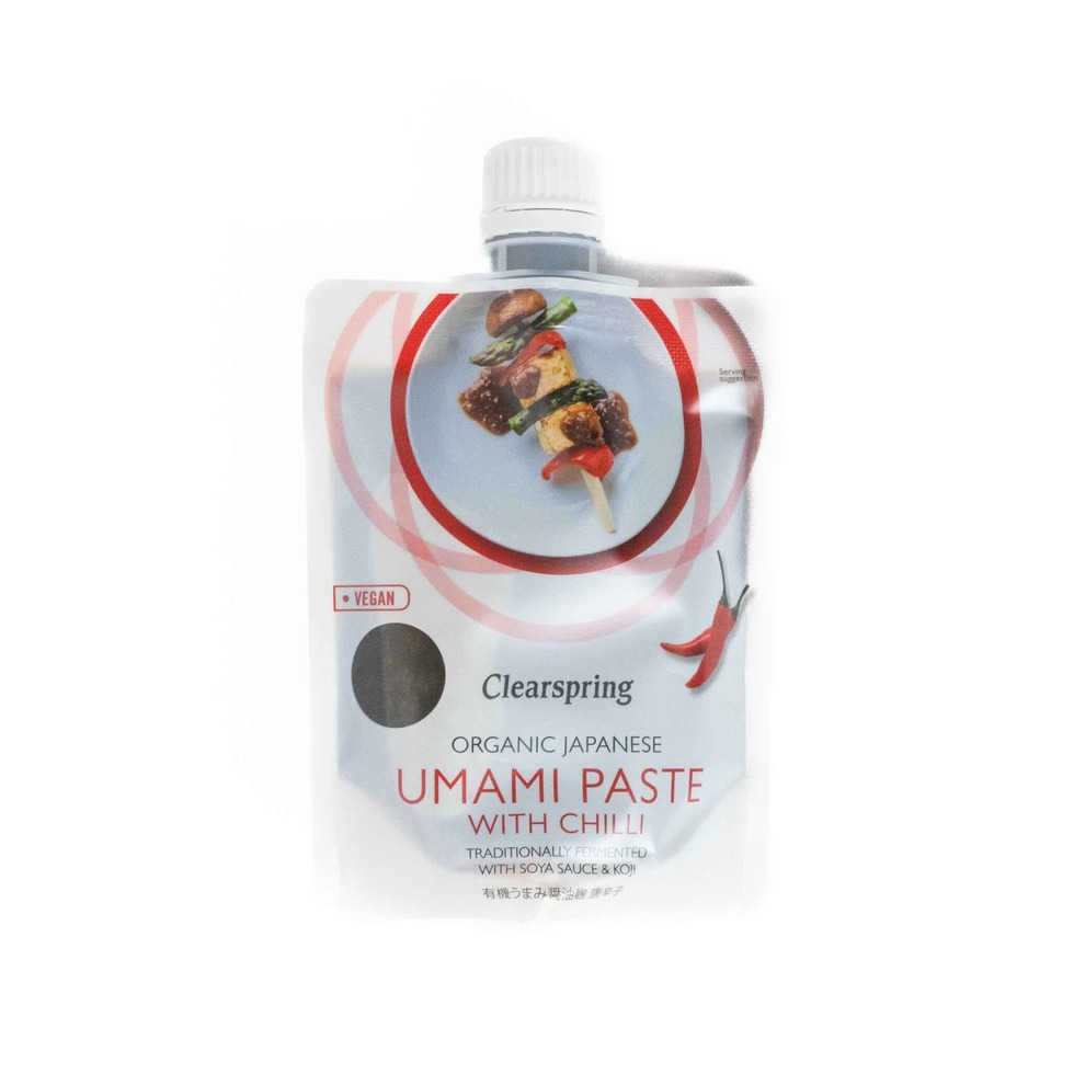 【Best Before:04/08/2025】Clearspring Organic Umami Paste Chilli 150g