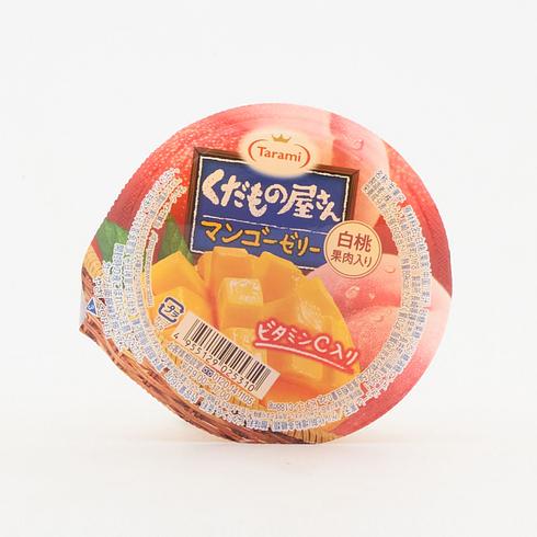 Tarami Mango Jelly with White Peach Chunks 160g