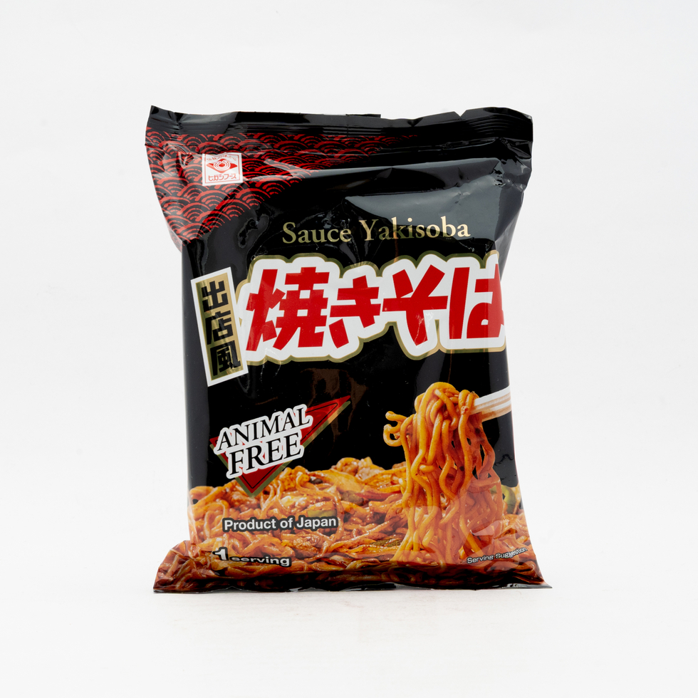 Higashimaru Plant-Based Sauce Yakisoba Single Pack 82g