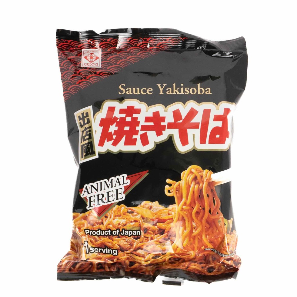 Higashimaru Plant-Based Sauce Yakisoba Single Pack 82g