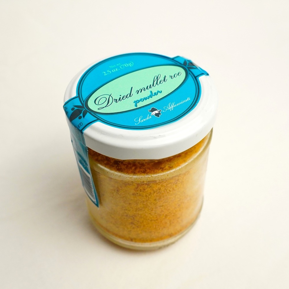 【Best Before:12/09/2025】Bottarga (Dried Mullet Roe) Grated from Sardigna 70g from Italy