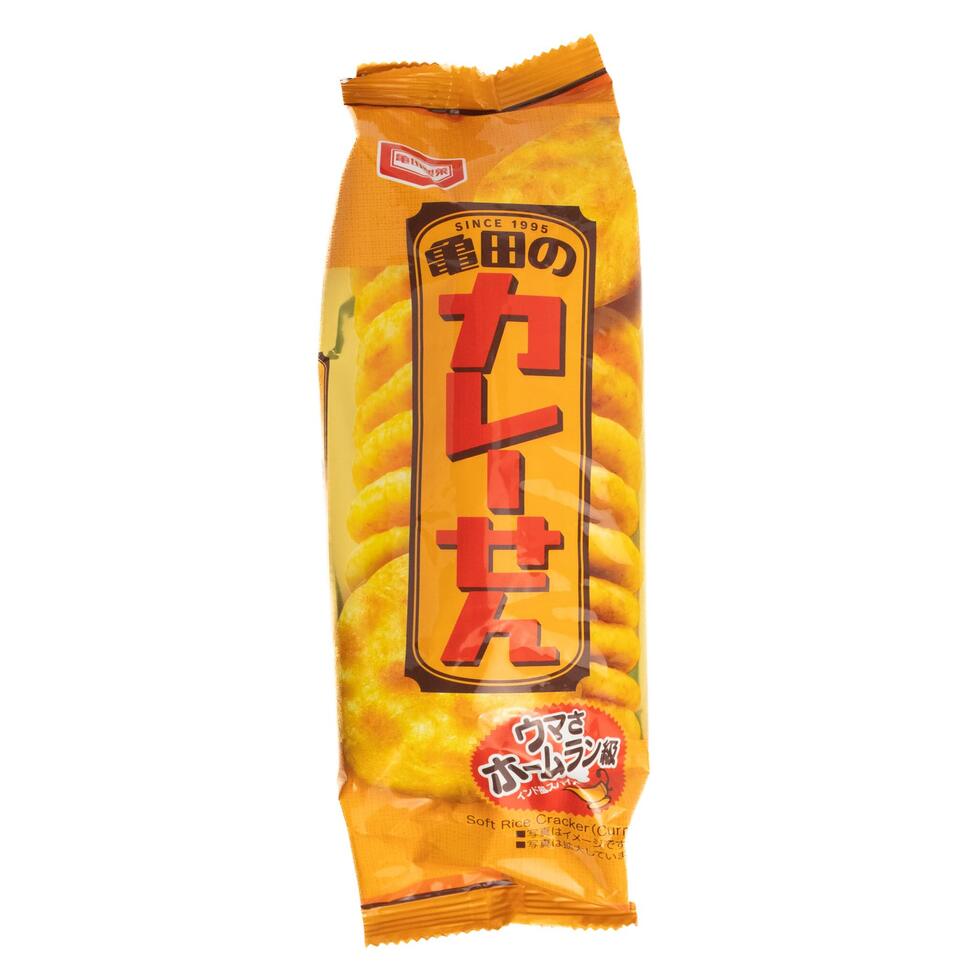 Kameda Curry Rice Crackers 15 Pieces