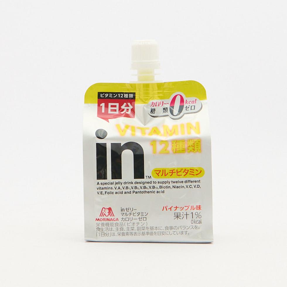 森永 in jelly 綜合維他命啫喱（12種）零卡路里 180克