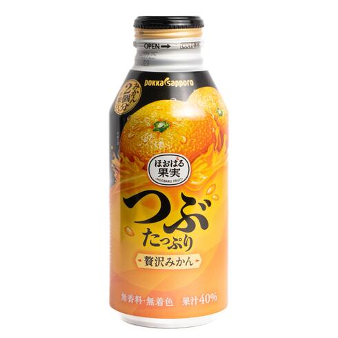 POKKA SAPPORO 果肉滿滿奢華蜜柑汁 400毫升