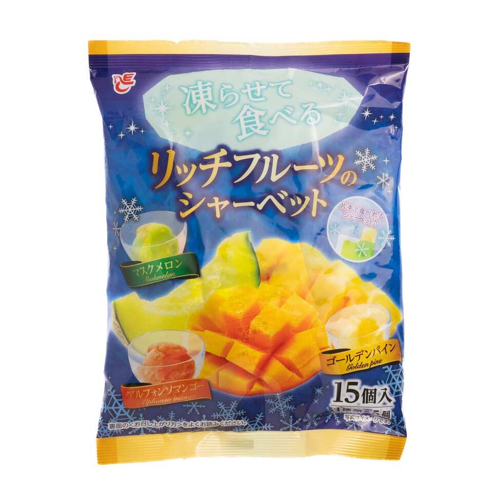 Ace Bakery Frozen Rich Fruit Sherbet 300g (20g × 15 pieces)