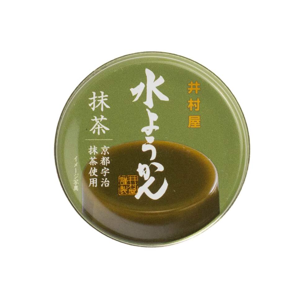 Imuraya Canned Matcha Japanese Red Bean Jelly (Mizuyokan) 83g