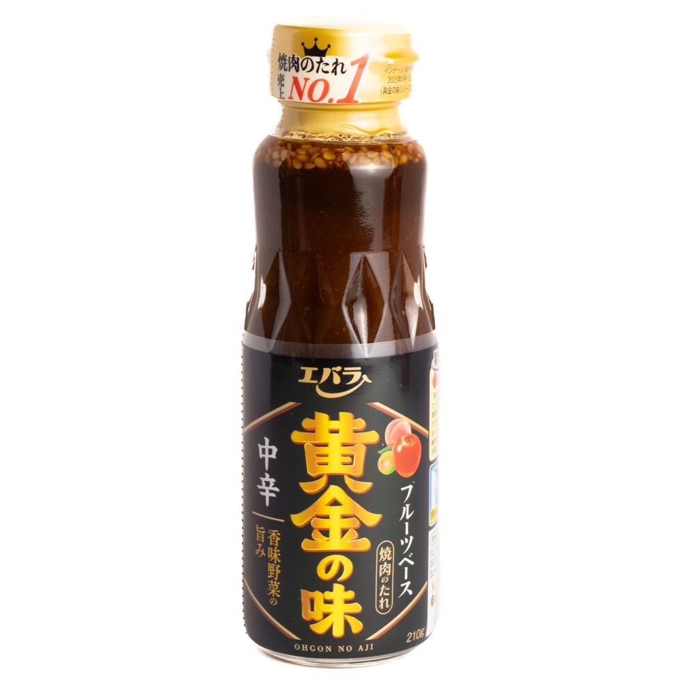 Ebara Golden Taste Yakiniku Sauce Medium Hot 210g
