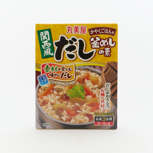 Marumiya Kansai-Style Dashi Kamameshi Rice Mix - Dashi Flavour 230g