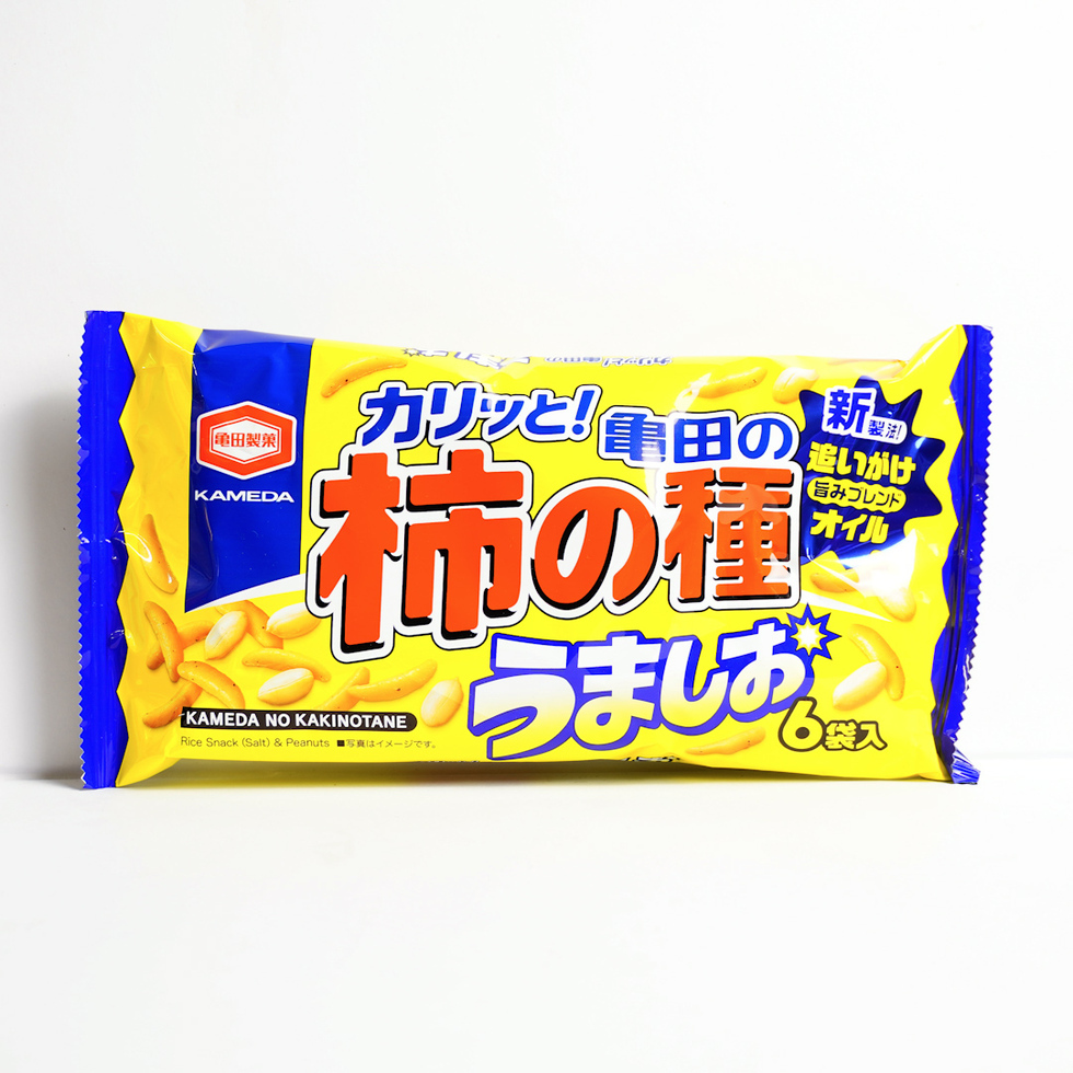 【Best Before:20/09/2025】Kameda Kaki no Tane Uma Shio 150g