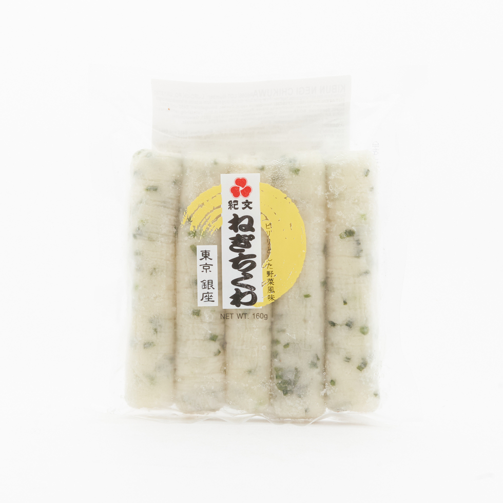 Kibun Negi Chikuwa - Grilled Fish Cake with Spring Onion 160g