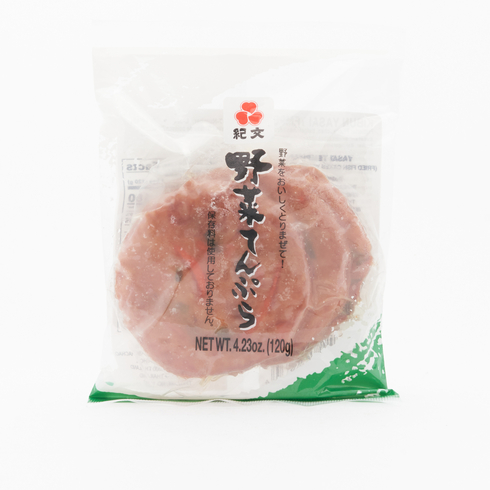 Kibun Yasai Tempura Deep-Fried Fish Cake With Vegetable 120g