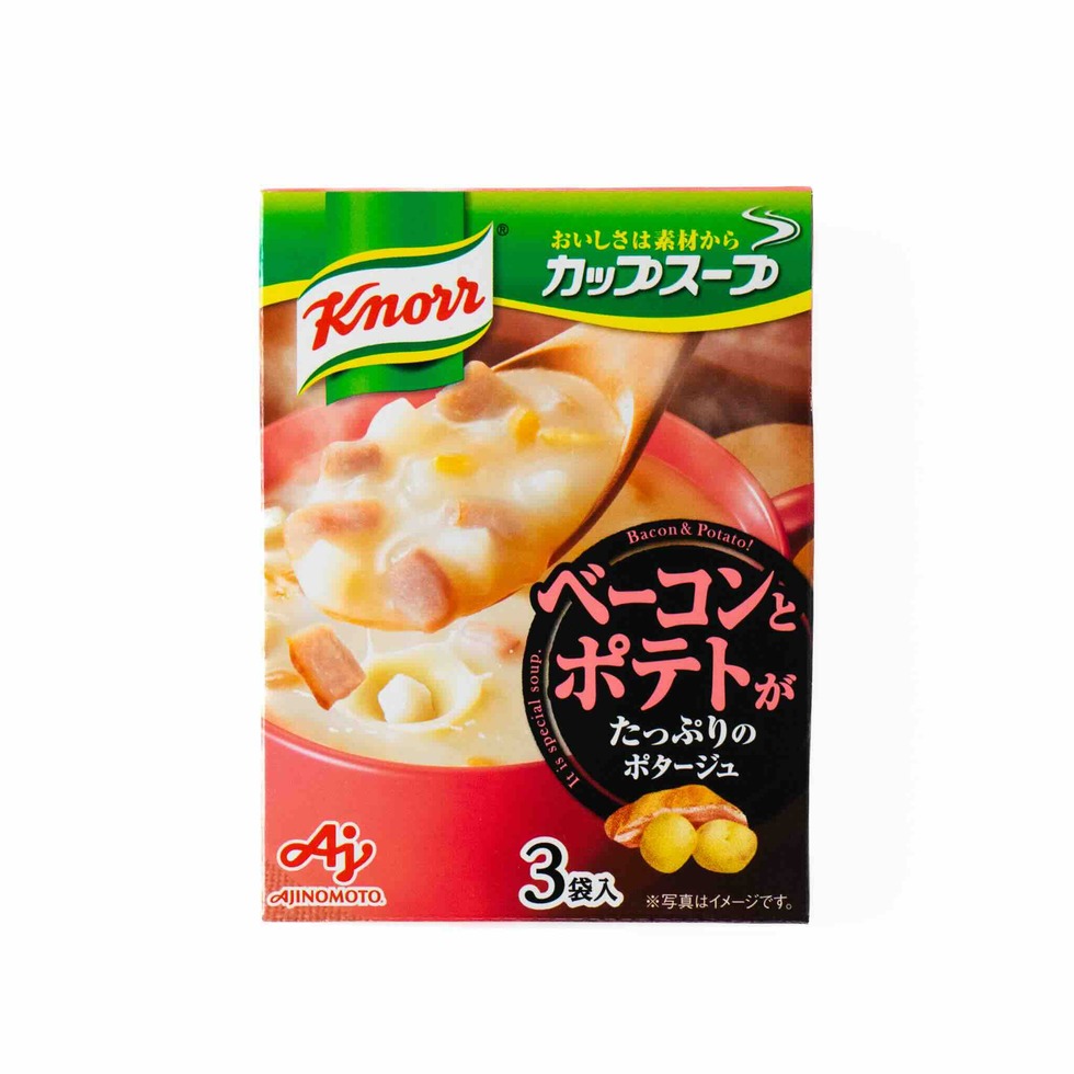 【Best Before:30/09/2025】Knorr Cup Soup Bacon Potato 3pc