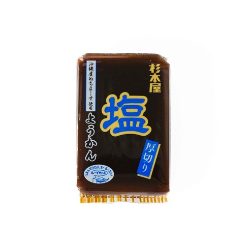 【最佳食用期限:2026年02月28日】杉本屋 厚切羊羹 鹽味 150克