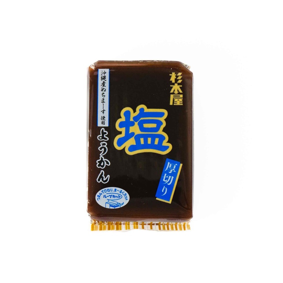 【Best Before:30/09/2025】Sugimotoya Thick-cut Yokan Salt 150g